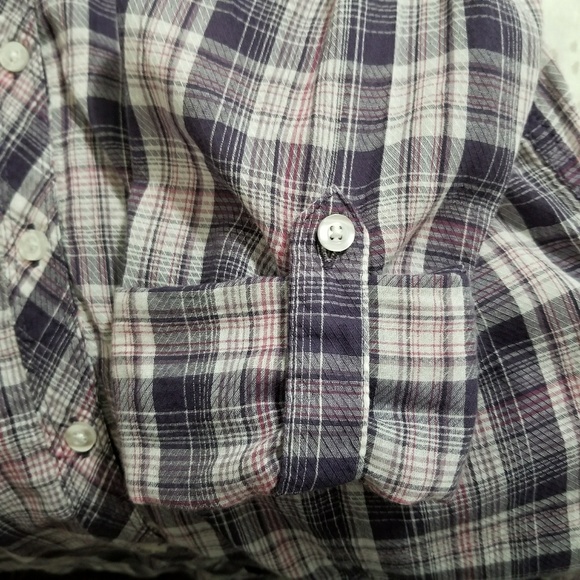 SO Pink & Purple Plaid Button Down - Picture 4 of 5